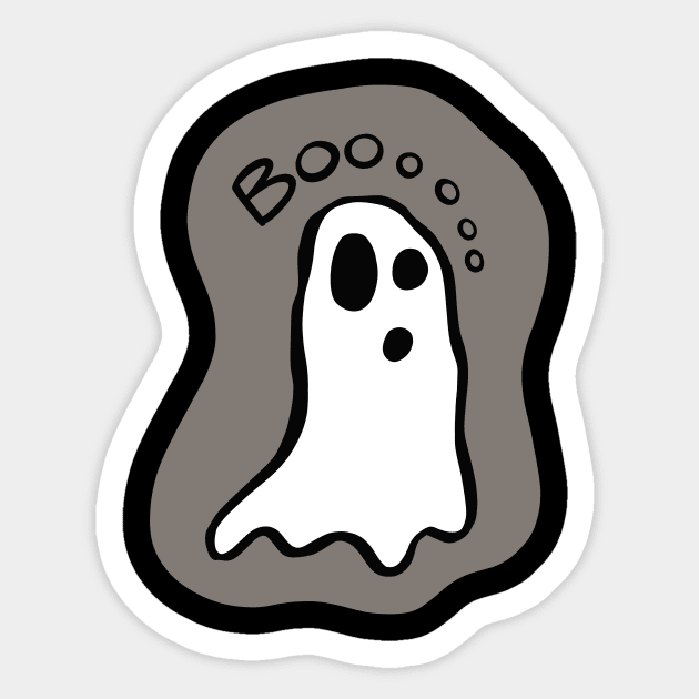 Standard Ghost Sticker by westinchurch